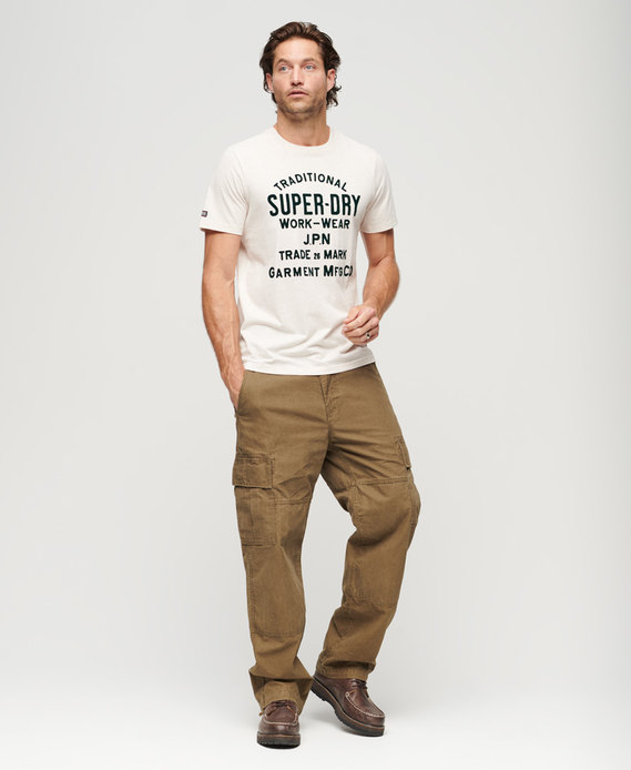 Athletic Script Graphic T-Shirt