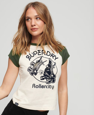 Roller Graphic Baseball Mini T-Shirt | Superdry