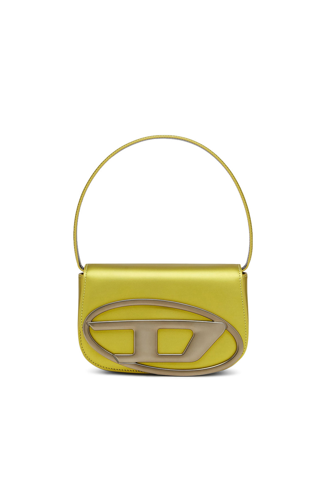 1DR - Iconic shoulder bag in metallic leather