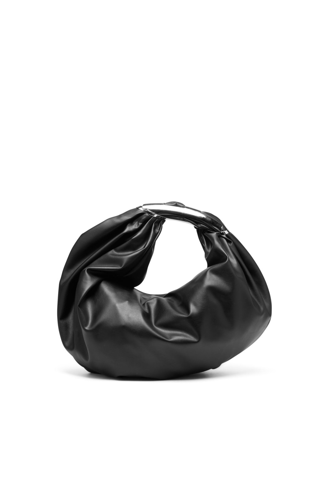 Grab-D Hobo M Shoulder Bag - Embellished hobo bag in stretch PU