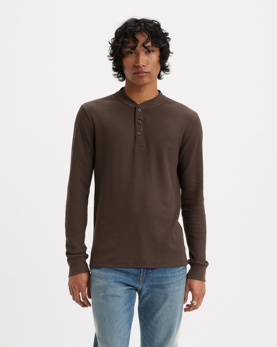 Long-Sleeve Thermal Henley | Levi