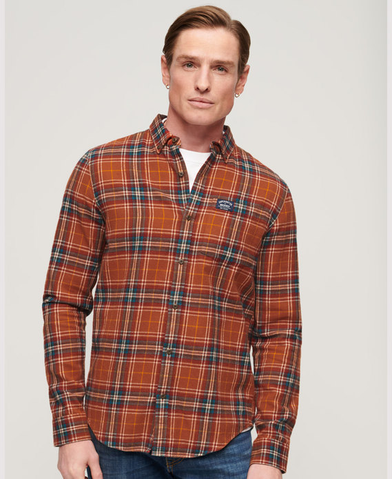 Organic Cotton Lumberjack Check Shirt | Superdry