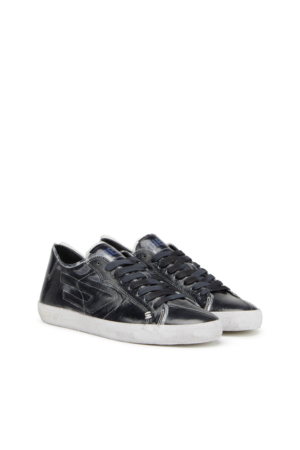 S-Leroji Low - Canvas sneakers with TPU overlay