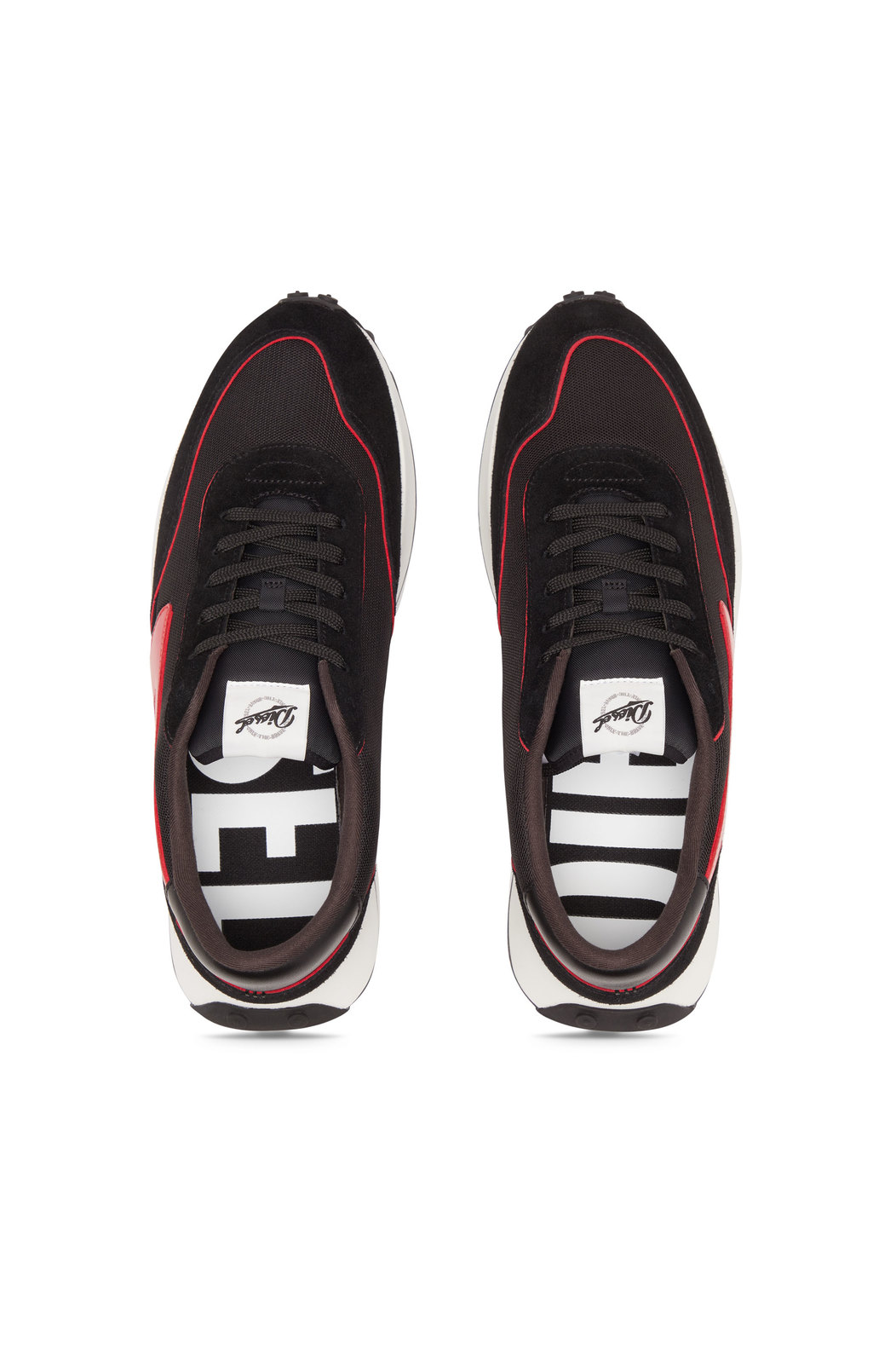 S-Racer Lc - Mesh sneakers with D logo