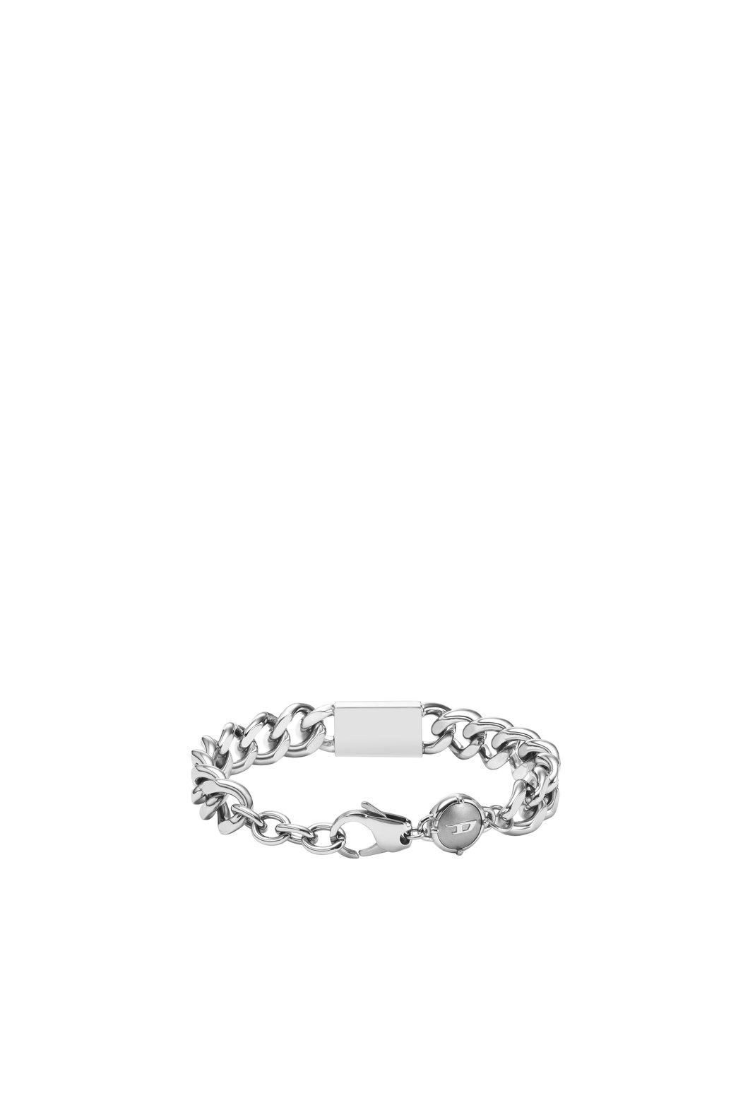Stainless Steel Logo Chain Bracelet