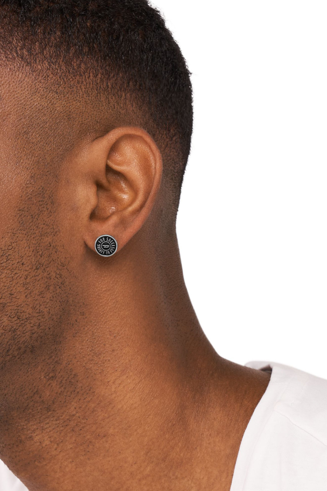 Stainless steel stud earring