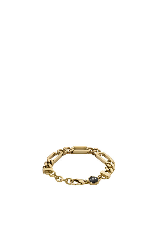 Gold-Tone stainless steel chain bracelet