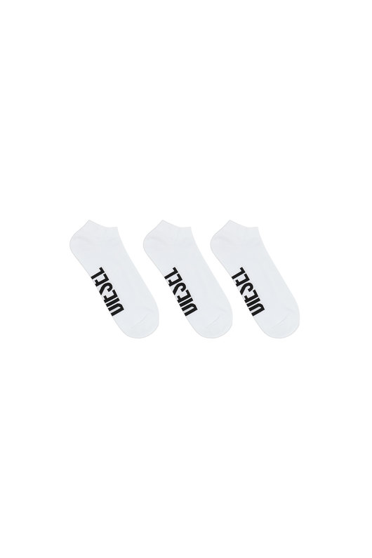 Three-pack low-cut logo socks