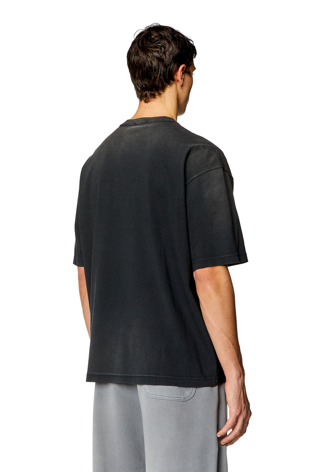 Oversized T-shirt with Diesel Lies logo