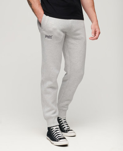 Organic Cotton Vintage Logo Embroidered Joggers