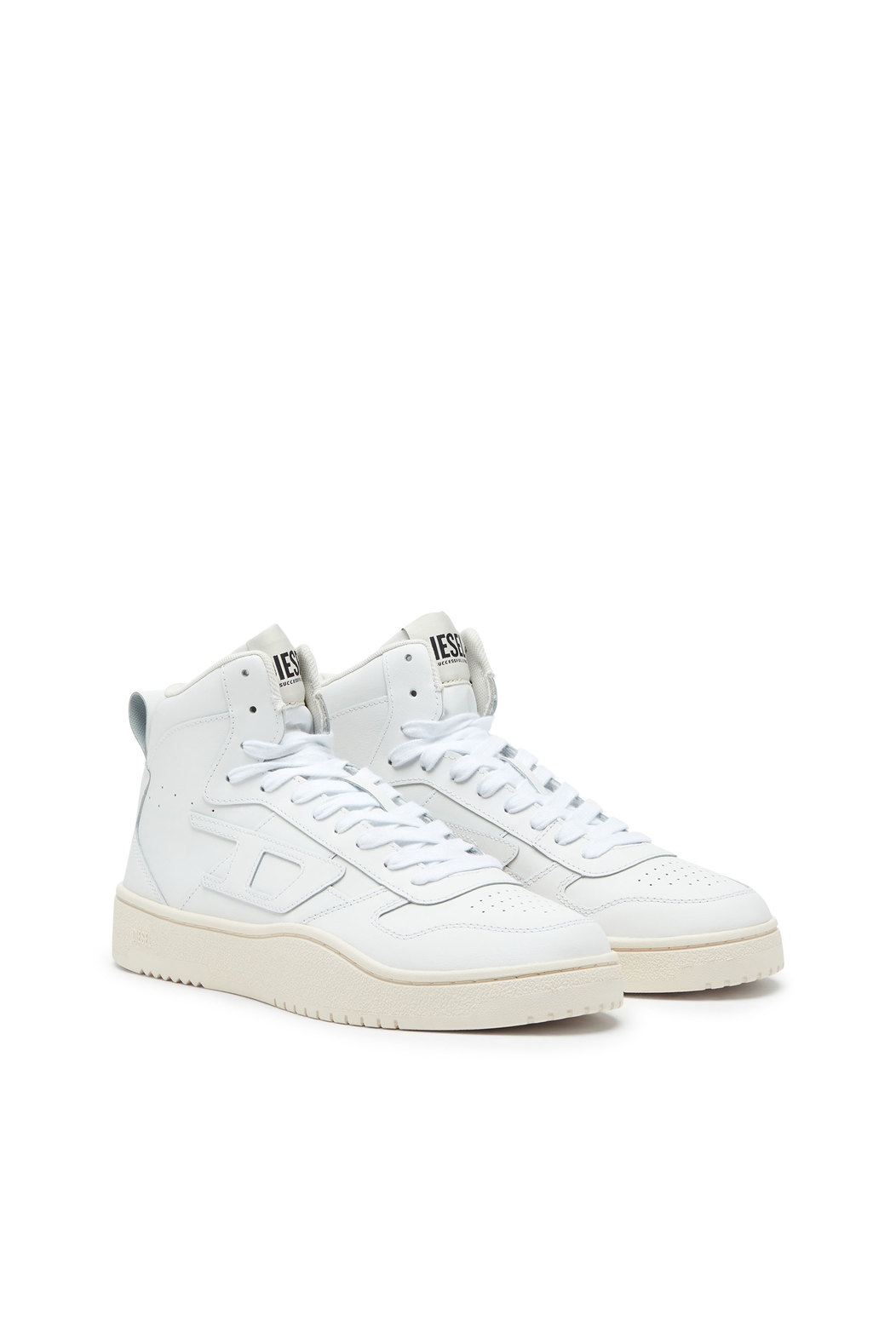 S-Ukiyo V2 Mid - High-top sneakers in leather and nylon