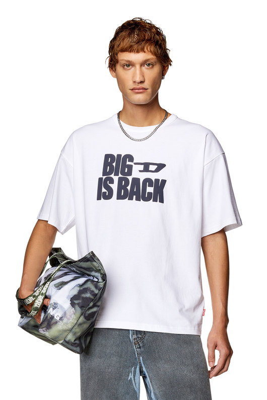 T-shirt with 'Big D is Back' print