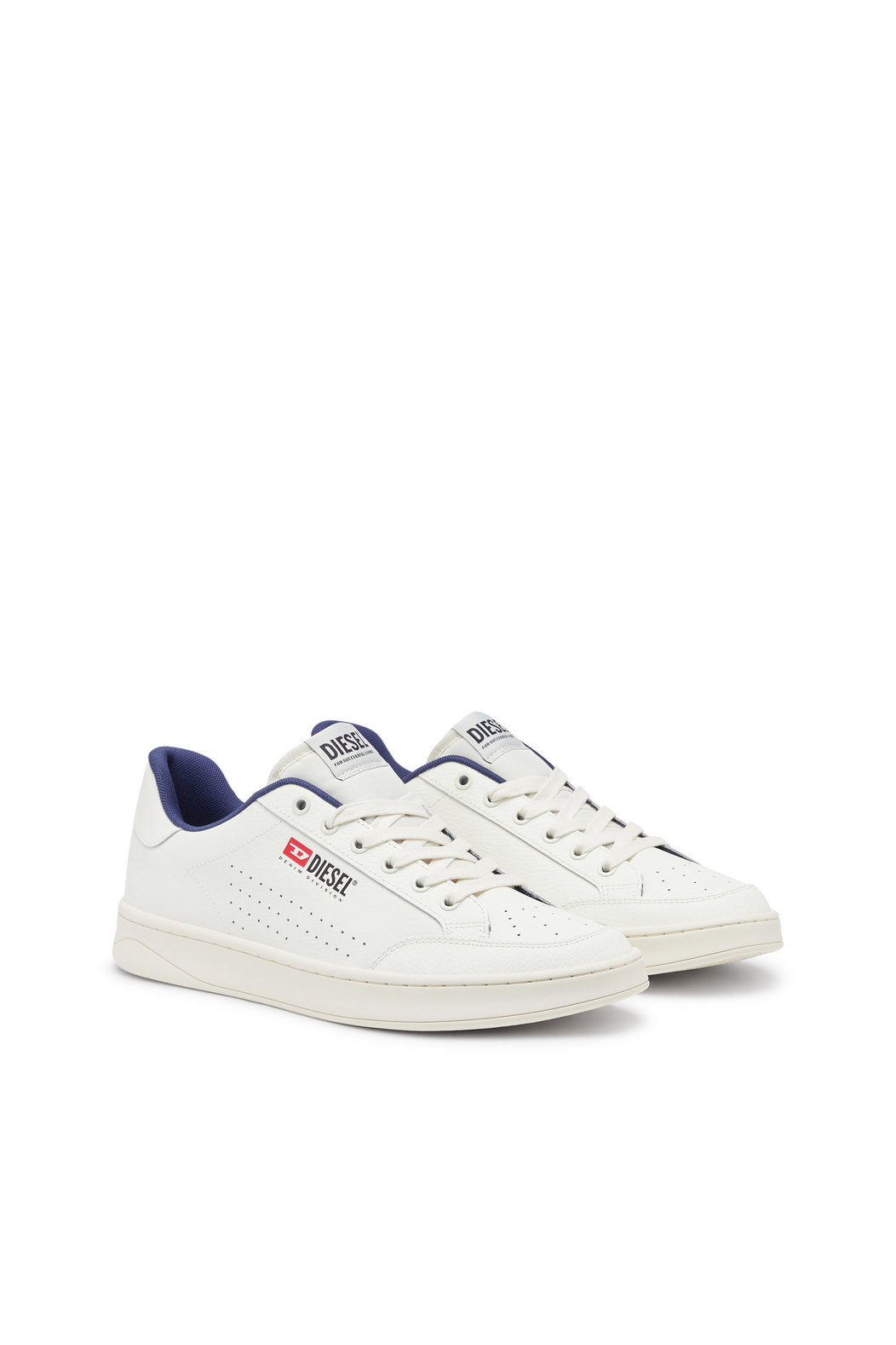 S-Athene Vtg - Retro sneakers in perforated leather