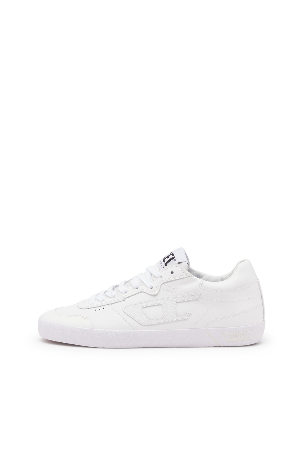 S-Leroji Low - Low-top leather sneakers with D branding