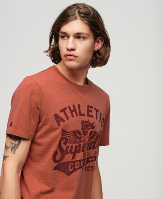 College Scripted Graphic T-Shirt