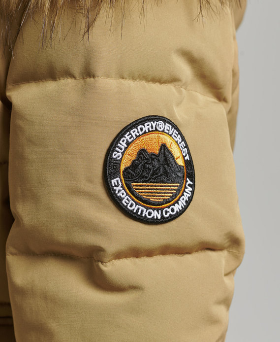 Everest Hooded Puffer Bomber Jacket