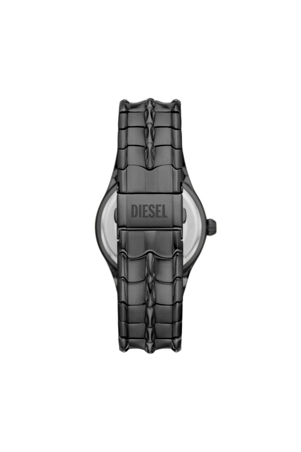 Diesel Vert Three-Hand Date Gunmetal Stainless Steel Watch