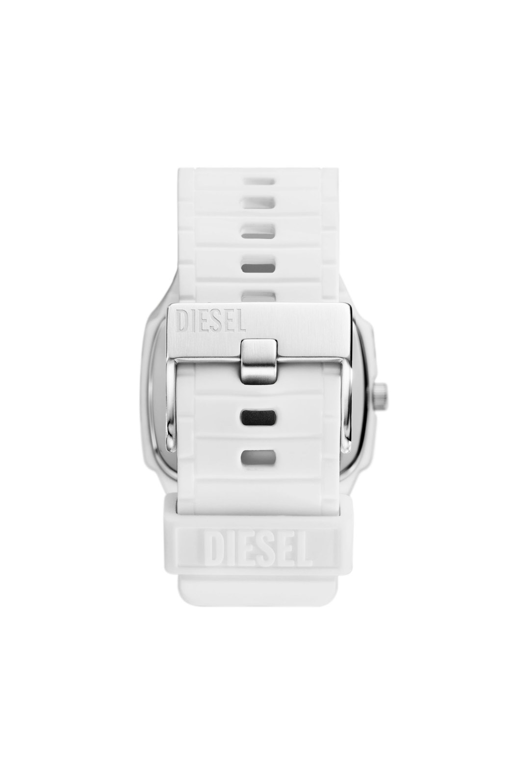 Diesel Cliffhanger 2.0 Three-Hand White Silicone Watch