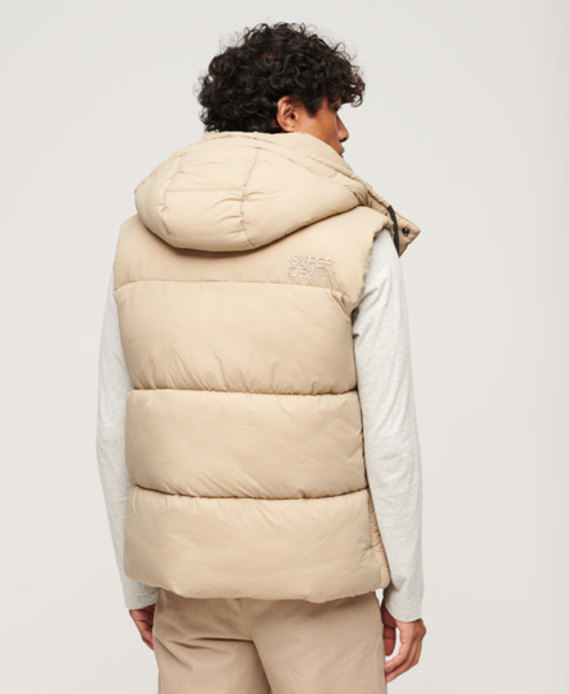 Hooded Ripstop Puffer Gilet