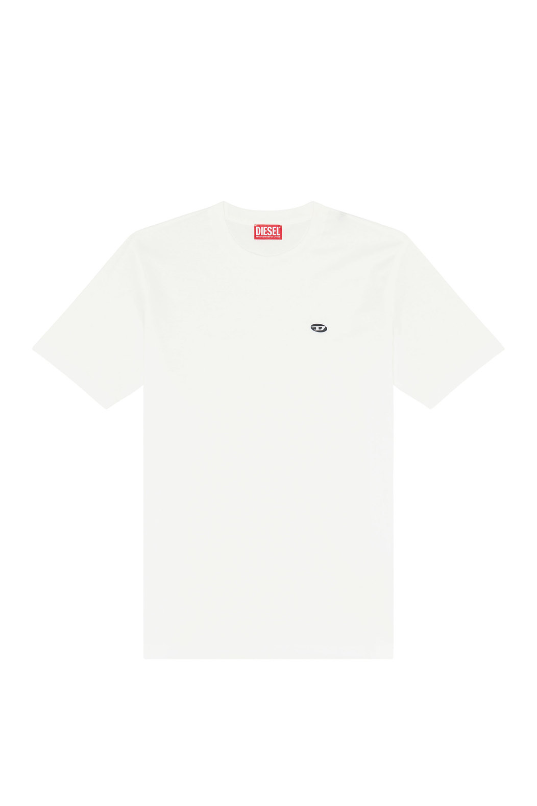 T-shirt with oval D patch