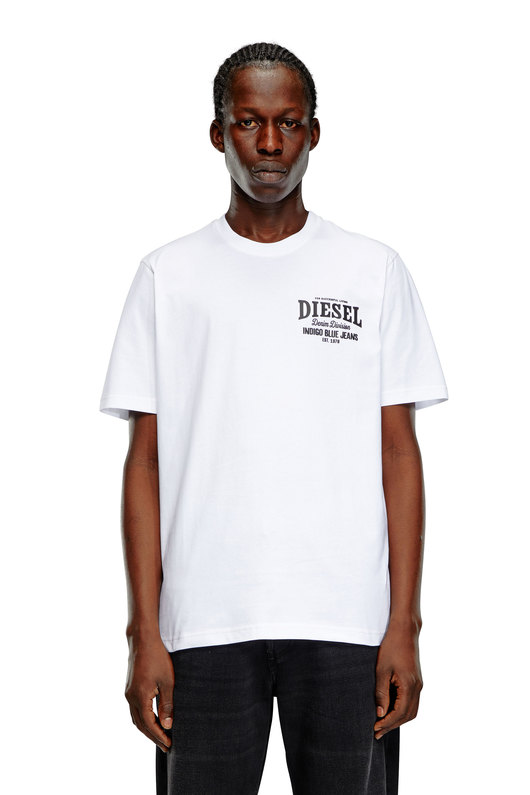 T-shirt with faded Diesel Denim Division logo