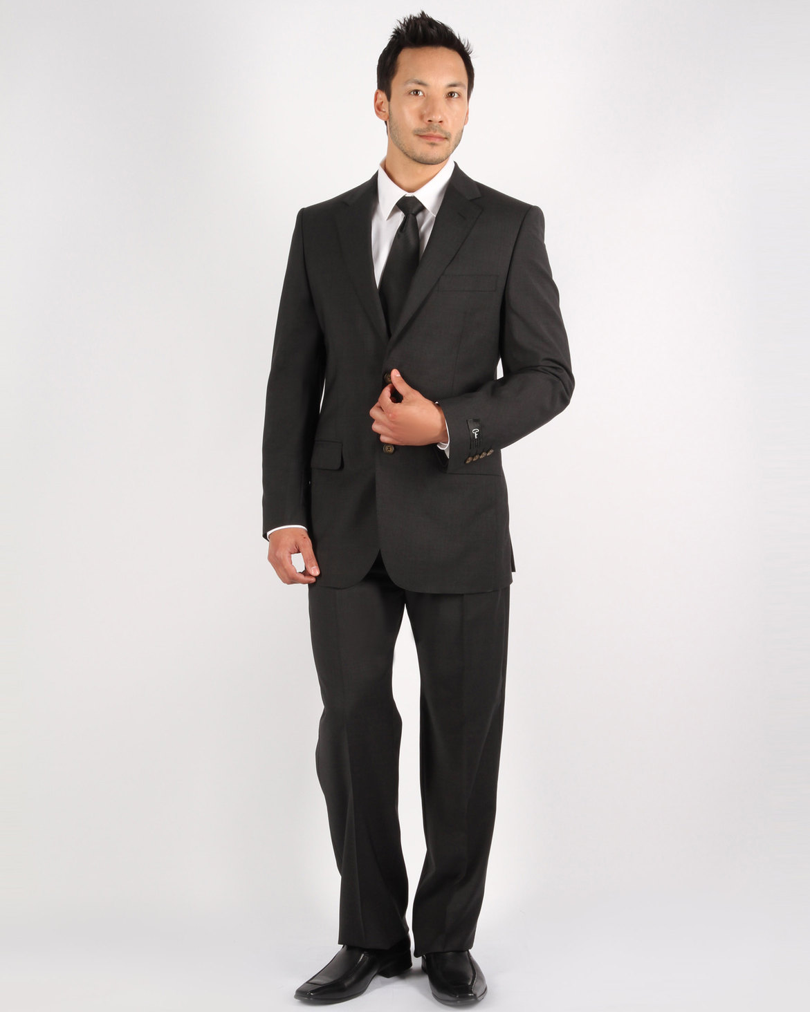 Carducci Suit Charcoal Grey | Zando