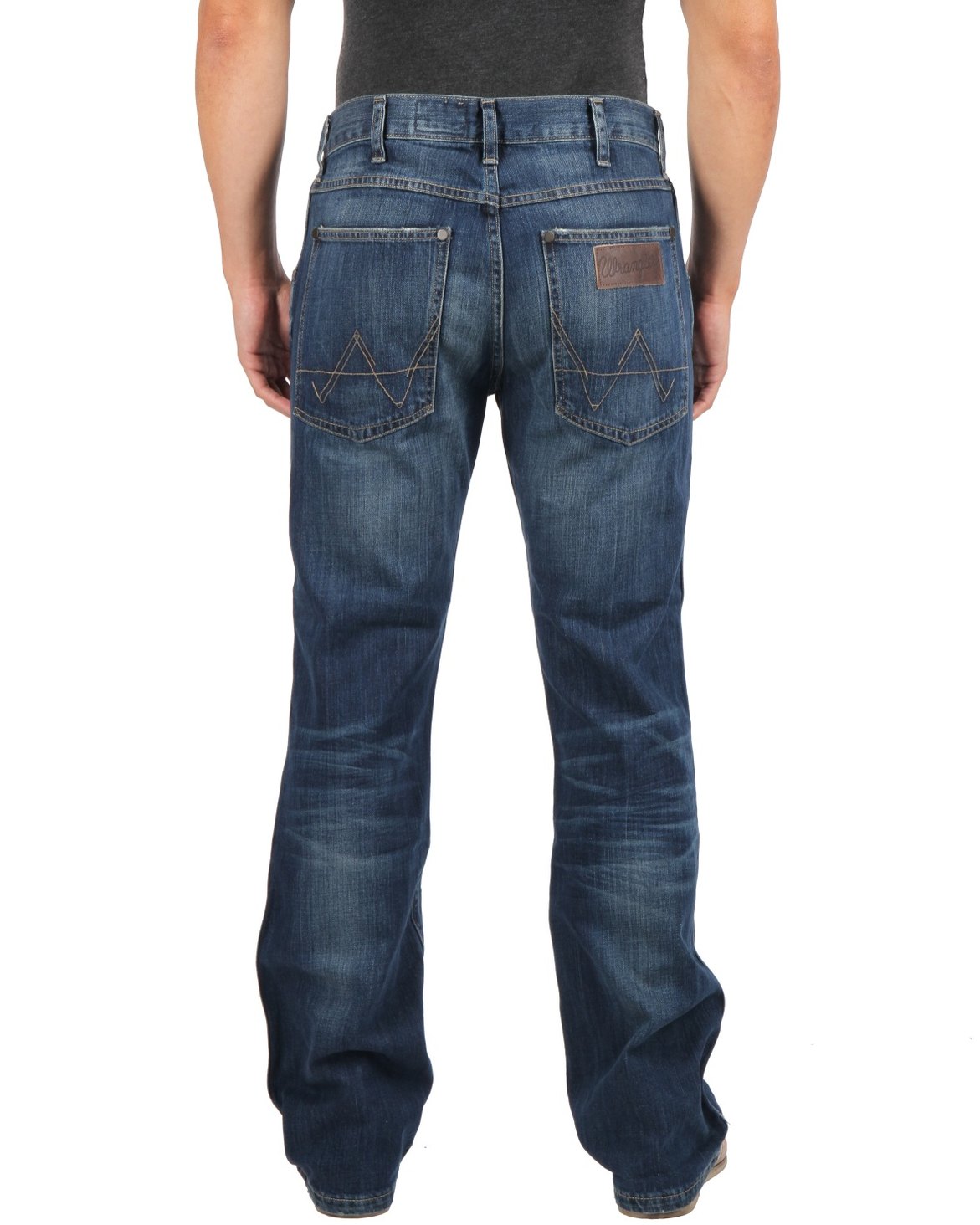 Wrangler Miles Regular Fit Bootcut Jeans Blue | Zando