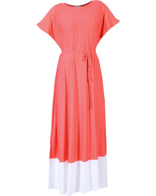 Good Clothing What a Slit Dress Orange | Zando