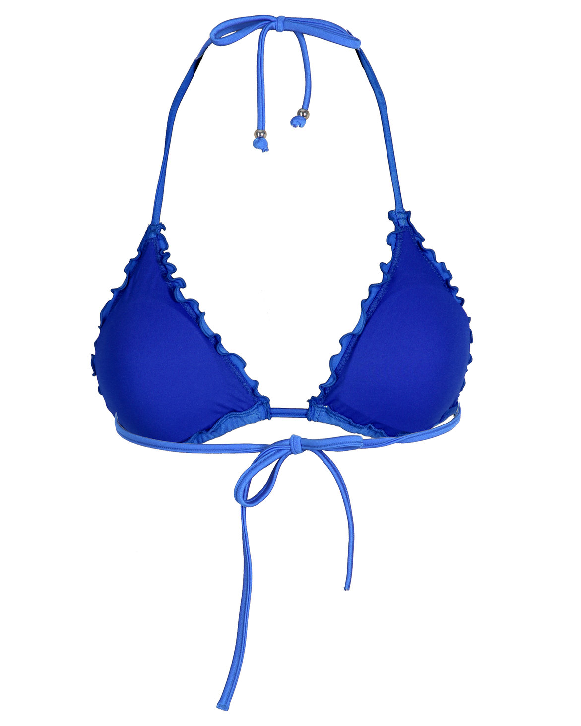 Seafolly Shimmer Slide Triangle Bikini Top Blue | Zando
