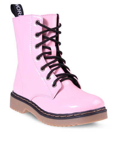 Footwork Sadie Ankle Boots Pink | Zando