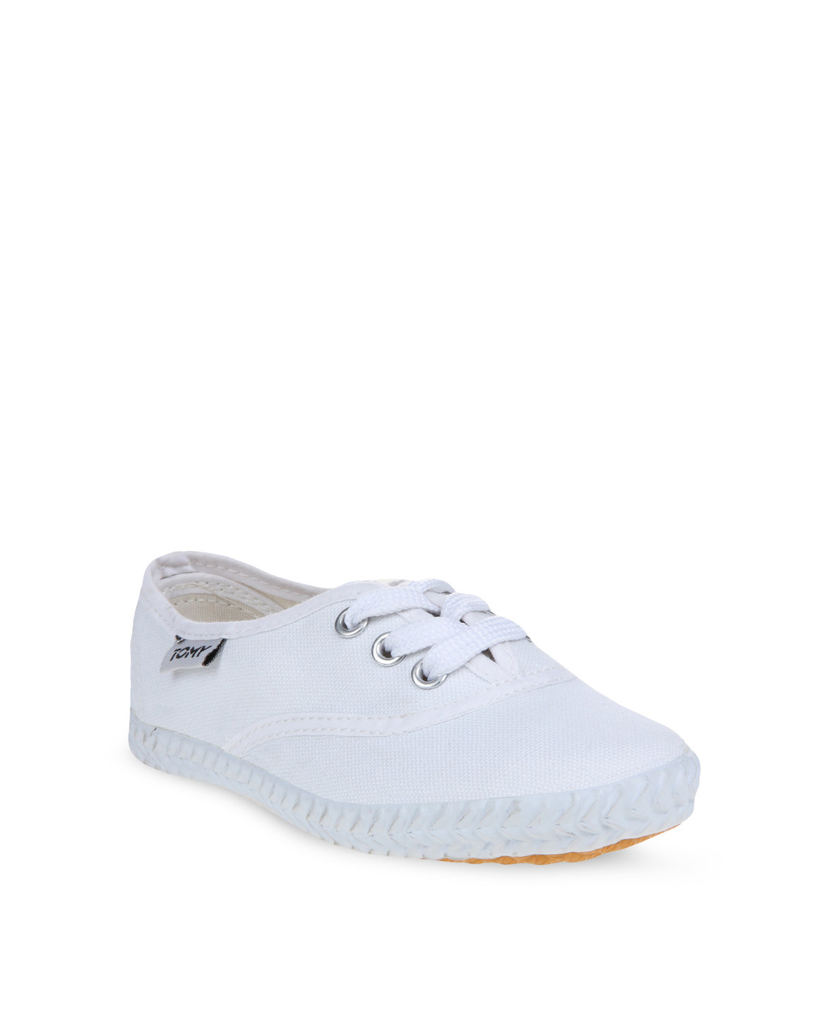 Tomy Canvas Sneakers White | Zando