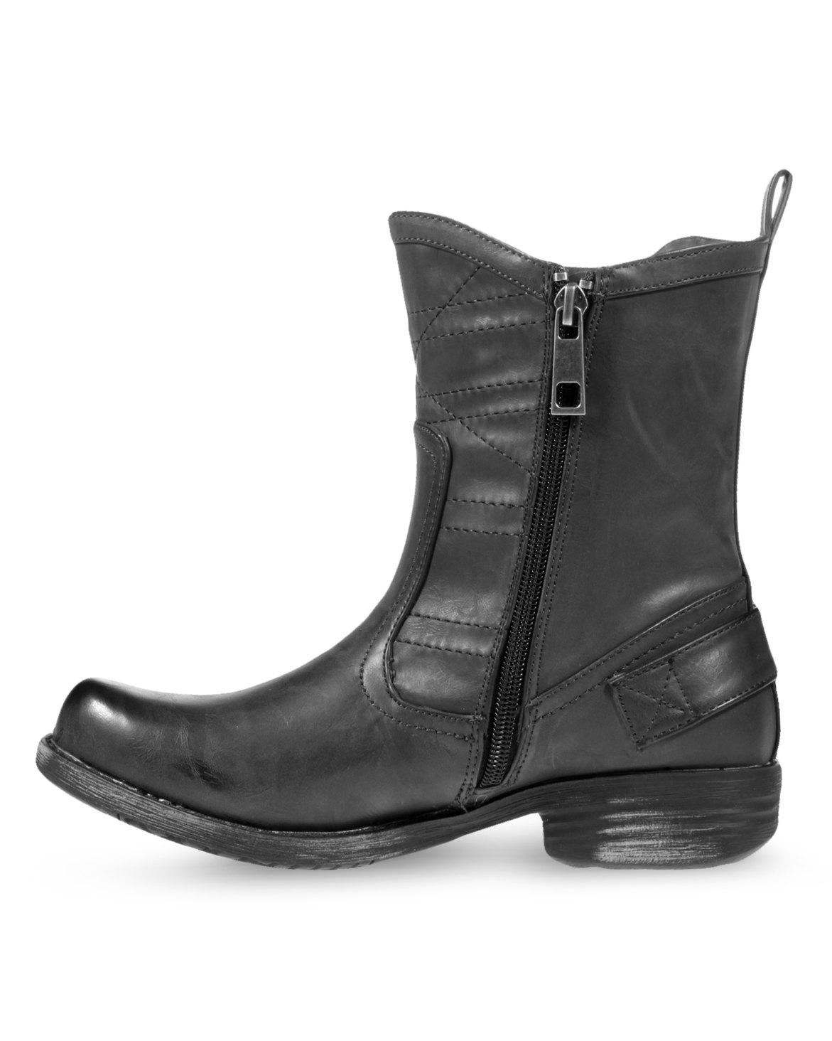 Bronx Women Brogan Boots Black | Zando