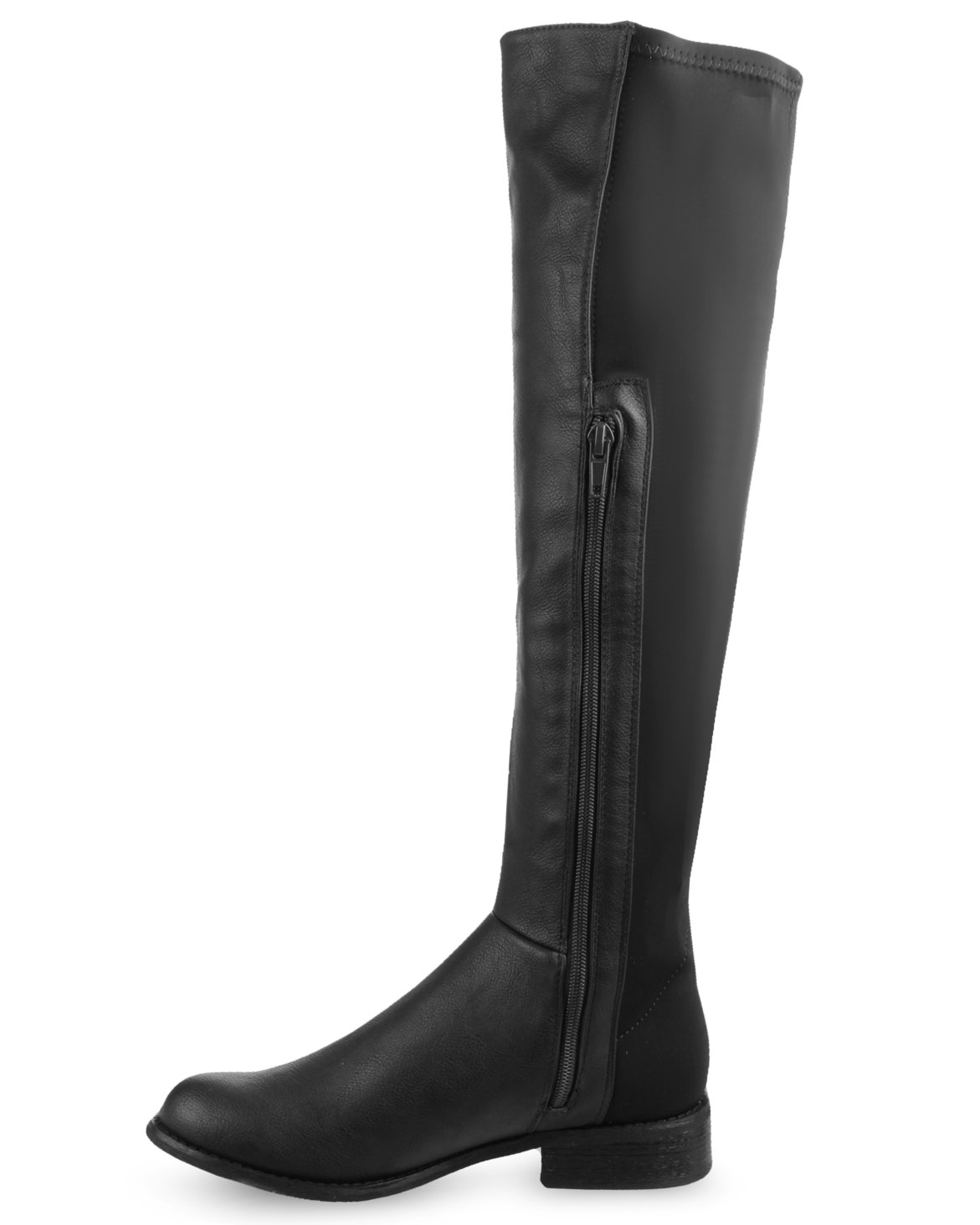 Rage KneeHigh Boots Black Zando