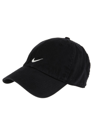 Nike Heritage Swoosh Cap Black | Zando