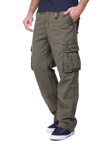 Element Source Cargo Pants Olive | Zando