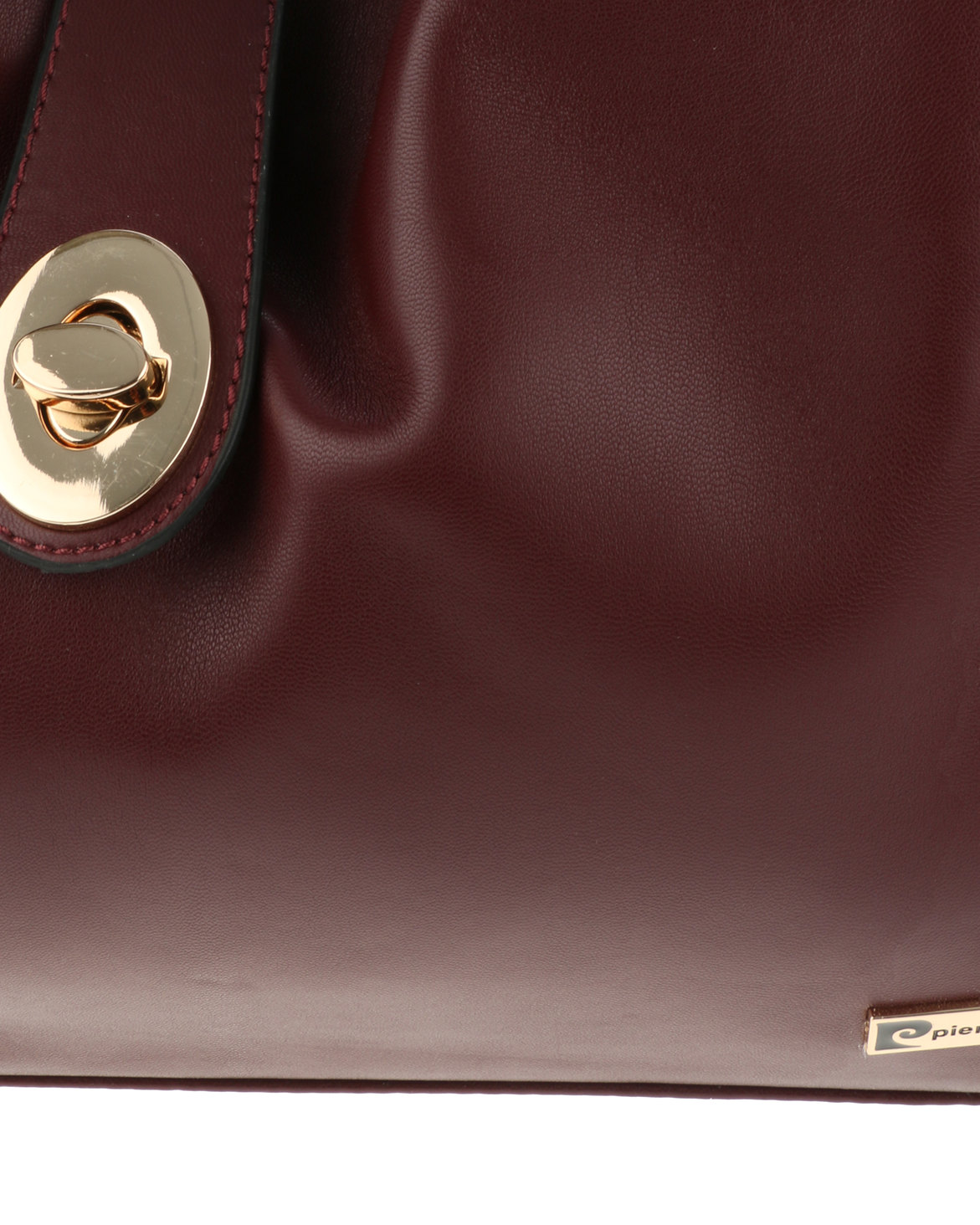 Pierre Cardin Paula Tab Detail 3 Compartment Bag Burgundy | Zando