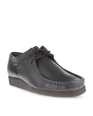 Grasshoppers Softee Leather Shoes Black
