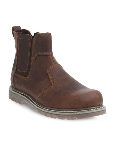 Jeep Trail Ankle Boots Brown
